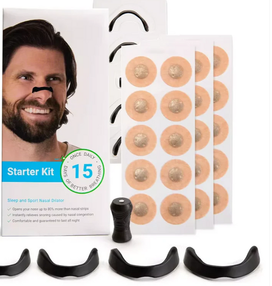 SNOREX BANDAS DE RESPIRACION Y DILATACION NASAL