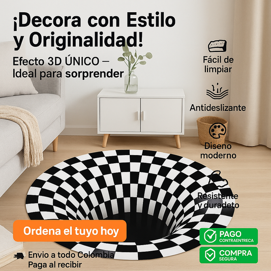 Tapete 3D® ilusion ultra absorvente