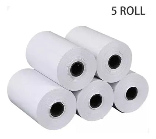 5 ROLLO TERMICOS DE IMPRESORA