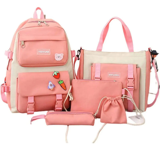 Set de 5 Piezas - Mochila Multifuncional